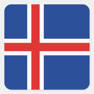 IJsland Vlag Sticker