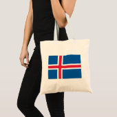 IJsland Vlag Tote Bag (Voorkant (product))