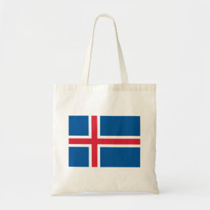 IJsland Vlag Tote Bag
