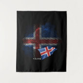 IJsland vlag Wandkleed (Voorkant)