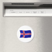 IJsland Vlagmagneet Magneet (Insitu (Vaatwasser))