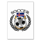 IJsland Voettuig 2016 Kaart (Voorkant)