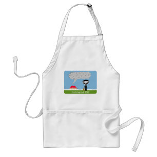 IJsland Volcano 2010 Apron Standaard Schort