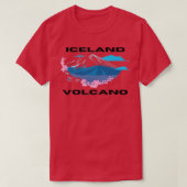 IJsland Volcano T-shirt (Design voorkant)