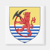 IJsland Wapenschild 1262 AD Magnet (Voorkant)