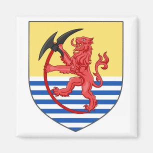 IJsland Wapenschild 1262 AD Magnet