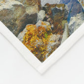 IJsland Waterval Fleece Deken (Hoek)