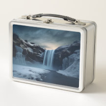 IJsland waterval landschap