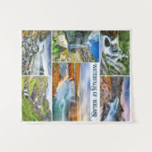 IJsland Waterval Wandkleed (Voorkant (horizontaal))