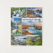 IJsland Waterval Wandkleed (Voorkant)