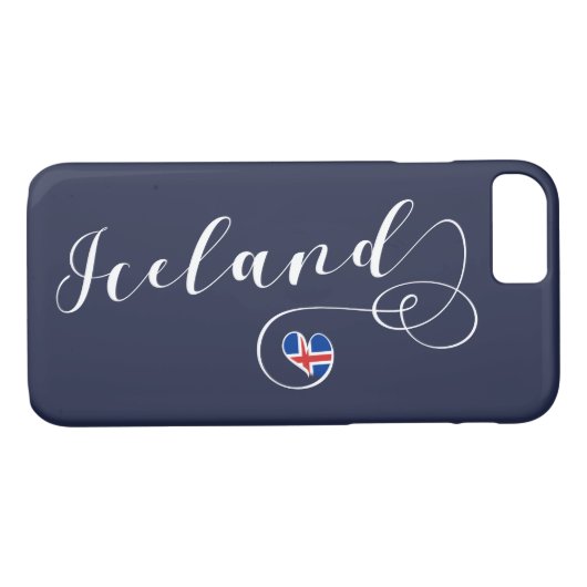 IJsland - Ziekenhuiscel - zaak IJsland Case-Mate iPhone Case (Achterkant (Horizontaal))