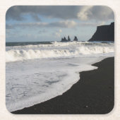 IJsland. Zuid. Vik i Myrdal Kartonnen Onderzetters (Voorkant)