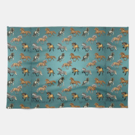 IJslanders in Gait Blue Theedoek