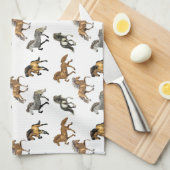 IJslanders in Gait Theedoek (Quarter Fold)