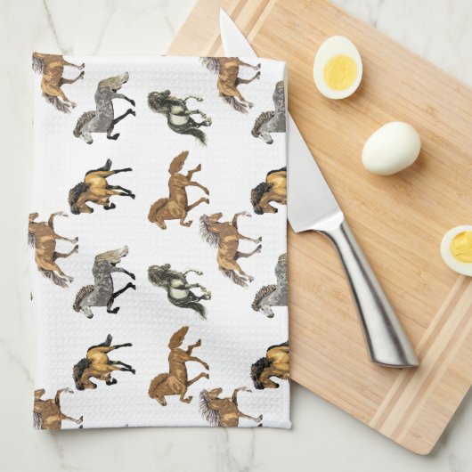 IJslanders in Gait Theedoek (Quarter Fold)