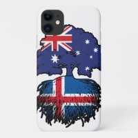 IJslands Australische Australië - boomstammen