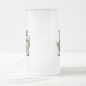 ijslands embleem matglas bierpul (Center)