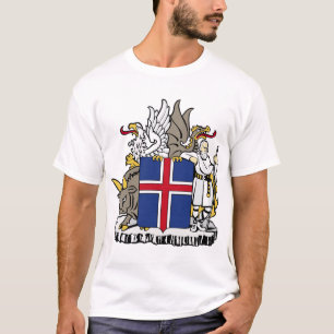 ijslands embleem t-shirt