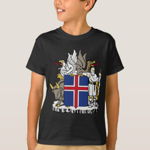 ijslands embleem t-shirt