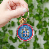 IJslands Erfgoedembleem Sleutelhanger (Hand)