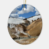 IJslands hooglandsieraad Keramisch Ornament (Links)