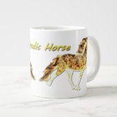 IJslands in brand Grote Koffiekop (Voorkant rechts)