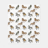 IJslands in Gait Fleece Deken (Voorkant)