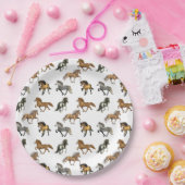 IJslands in Gait Papieren Bordje (Feest)