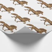 IJslands land van de jaren dertig Cadeaupapier (Hoek)