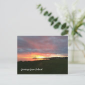 Ijslands landschap briefkaart (Staand voorkant)