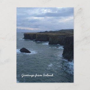 IJslands landschap Briefkaart