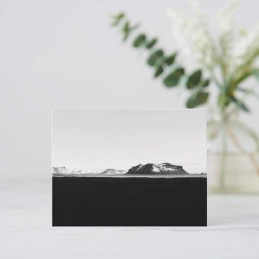 IJslands landschap Briefkaart (Staand voorkant)
