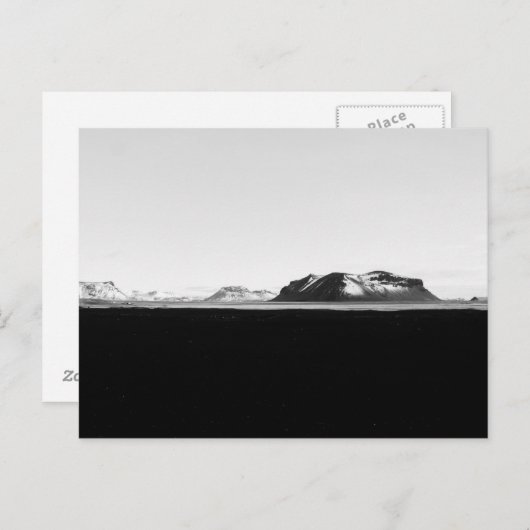 IJslands landschap Briefkaart (Voorkant / Achterkant)