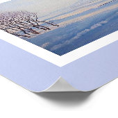 IJslands landschap door Pola.B.Alex fijne kunst Poster (Hoek)