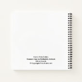 IJslands landschap door Pola.B.Alex Notitieboek (Achterkant)