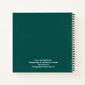 IJslands landschap door Pola.B.Alex-Notitieboek Notitieboek (Achterkant)