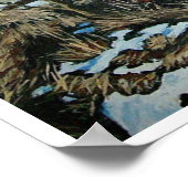 IJslands landschap door Pola.B.Alex Poster (Hoek)