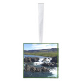 IJslands landschap - Fotokubus ornament (Rechts)