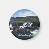 IJslands landschap Magneet (Voorkant)