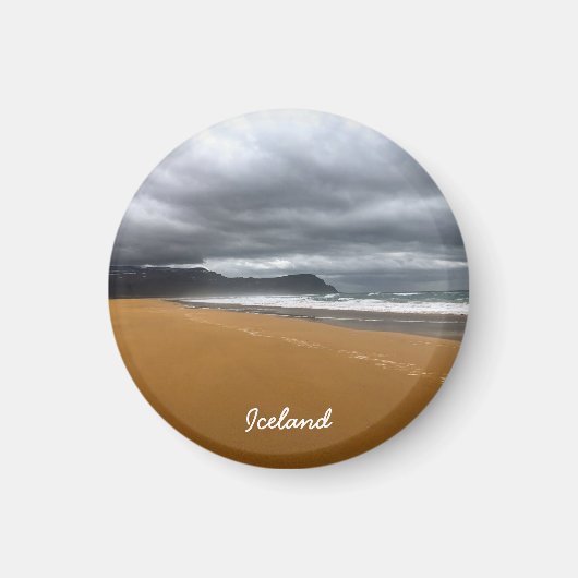 IJslands landschap Magneet (Voorkant)