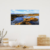 IJslands landschap Poster (Keuken)
