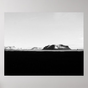 IJslands landschap Poster