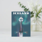 IJslands Middeleeuws Zwaard Briefkaart (Staand voorkant)