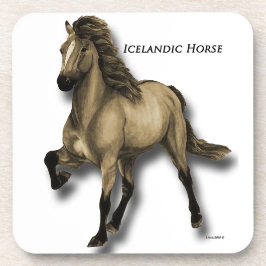 IJslands Onderzetter (Voorkant)