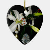 IJslands ontwerp - Collectie met messing en blauw Keramisch Ornament (Rechts)