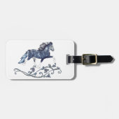 IJslands paard Blámóða Bagagelabel (Voorkant horizontaal)