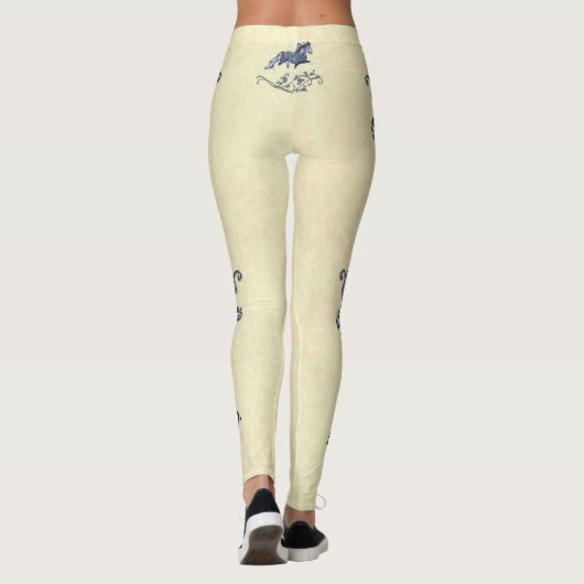 IJslands paard Blámóða Leggings (Achterkant)
