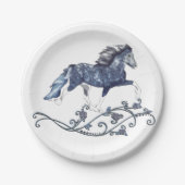 IJslands paard Blámóða Papieren Bordje (Voorkant)