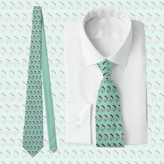 IJslands paard in beweging, paardenliefhebber Stropdas