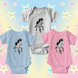 IJslands paard in beweging Romper